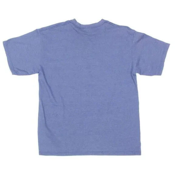 Vintage 90s Nature Butterfly Hummingbird Blue Men's T-Shirt 1999 Tee size L /056 - Picture 4 of 4